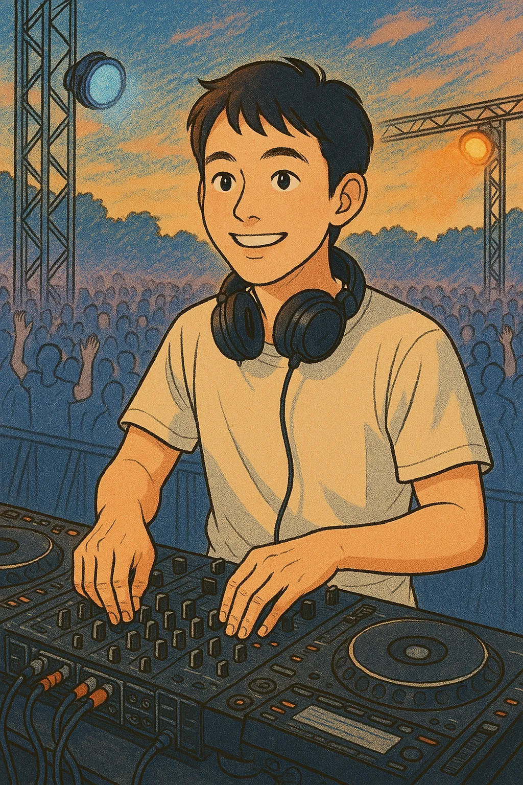  音楽の交換と喜びと共鳴と